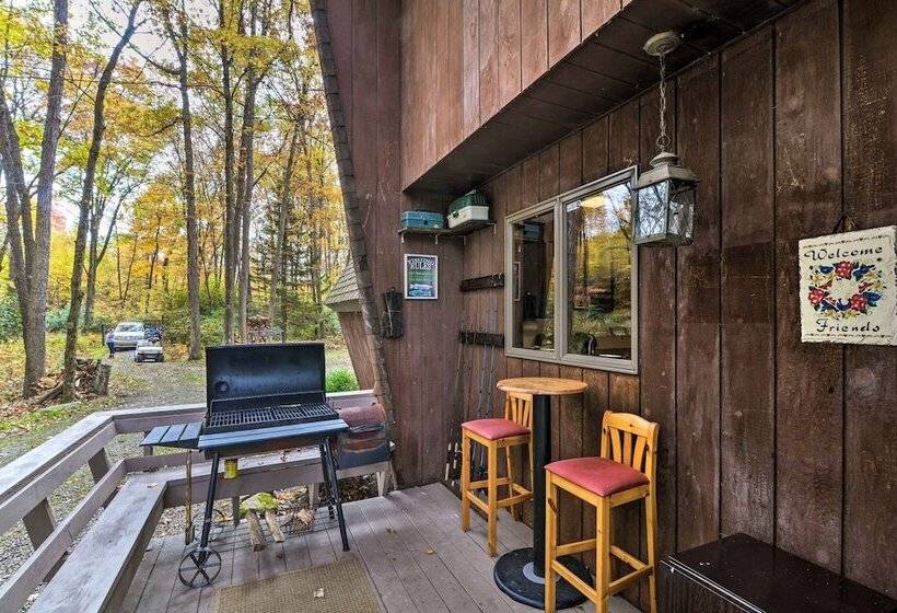 Farmington A Frame W/ Lake Access & Fire Pit!