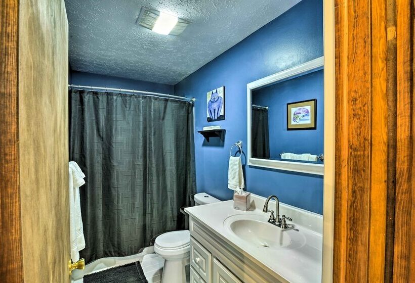 Farmington A Frame W/ Lake Access & Fire Pit!