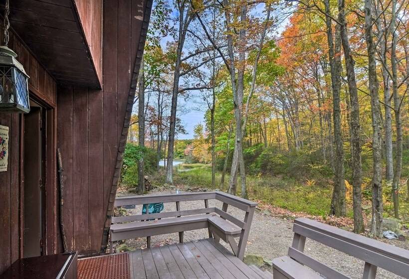 Farmington A Frame W/ Lake Access & Fire Pit!