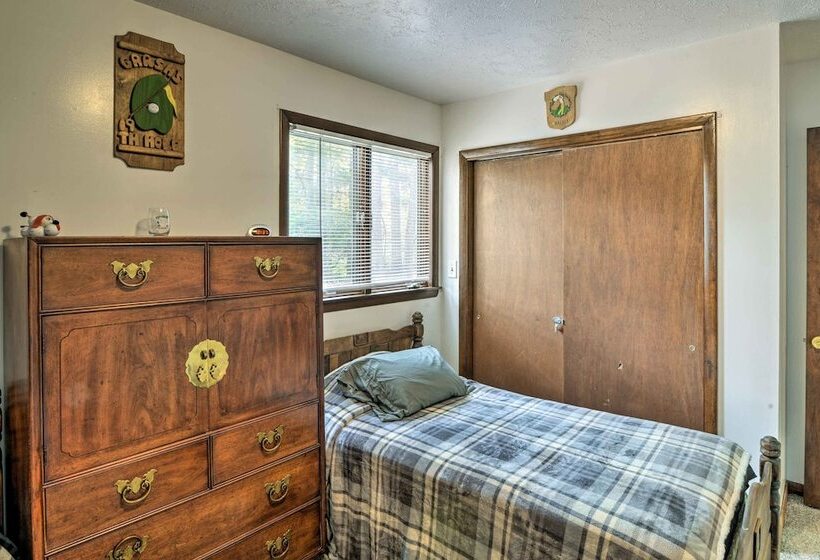 Farmington A Frame W/ Lake Access & Fire Pit!