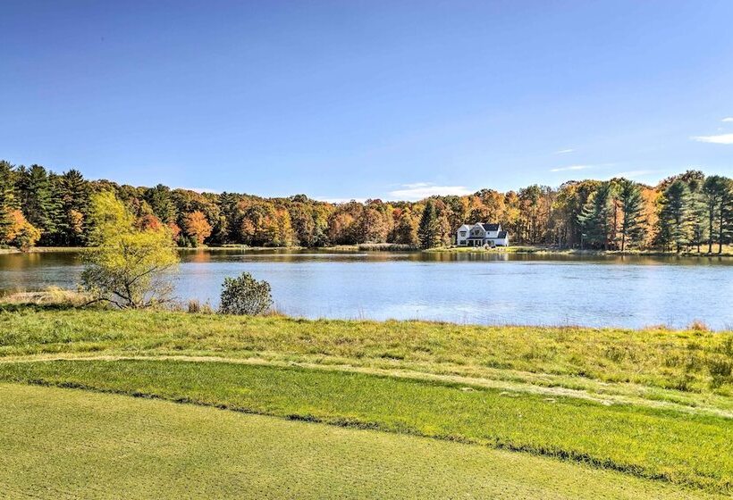 Farmington A Frame W/ Lake Access & Fire Pit!