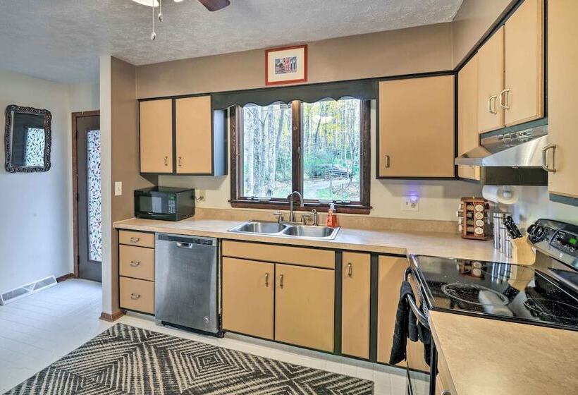 Farmington A Frame W/ Lake Access & Fire Pit!