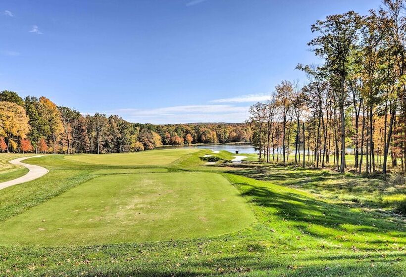 Farmington A Frame W/ Lake Access & Fire Pit!