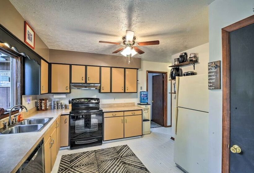 Farmington A Frame W/ Lake Access & Fire Pit!