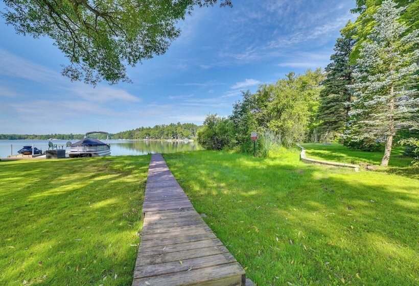 Inviting Lake Vue Lodge Home W/ Fire Pit + Deck