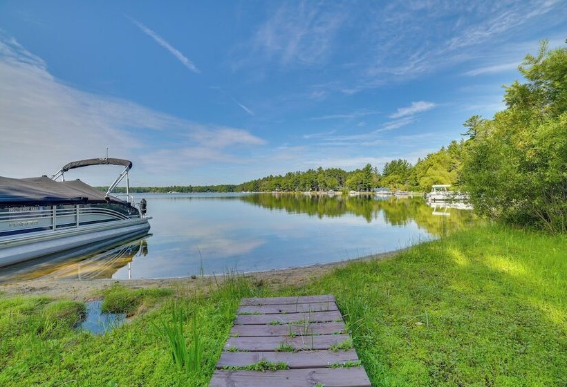 Inviting Lake Vue Lodge Home W/ Fire Pit + Deck