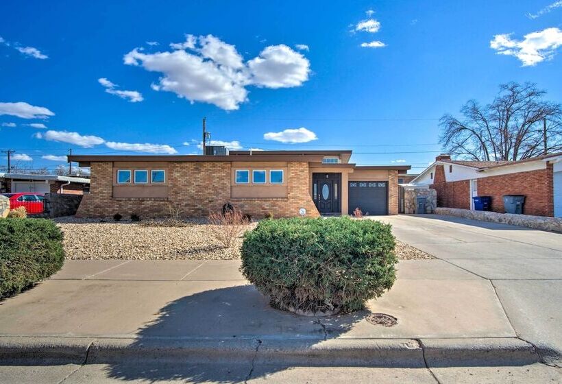 Modern El Paso Home W/ Backyard & Fire Pit!