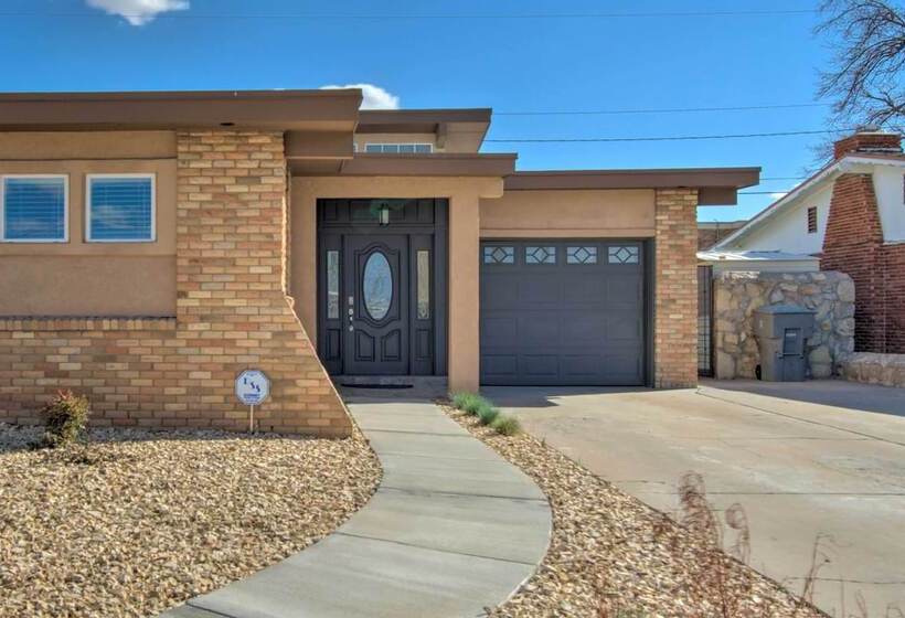 Modern El Paso Home W/ Backyard & Fire Pit!
