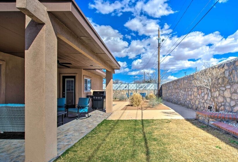 Modern El Paso Home W/ Backyard & Fire Pit!