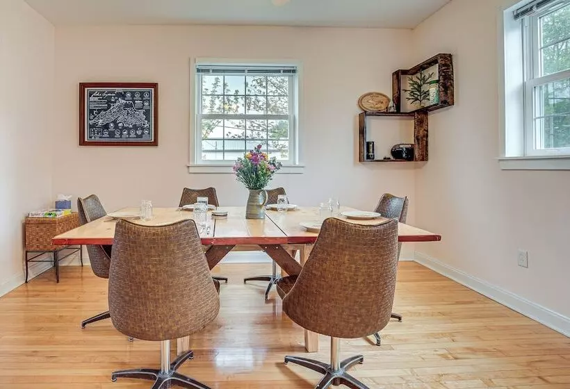 Ontonagon Home W/ Fire Pit   Steps To Beach!