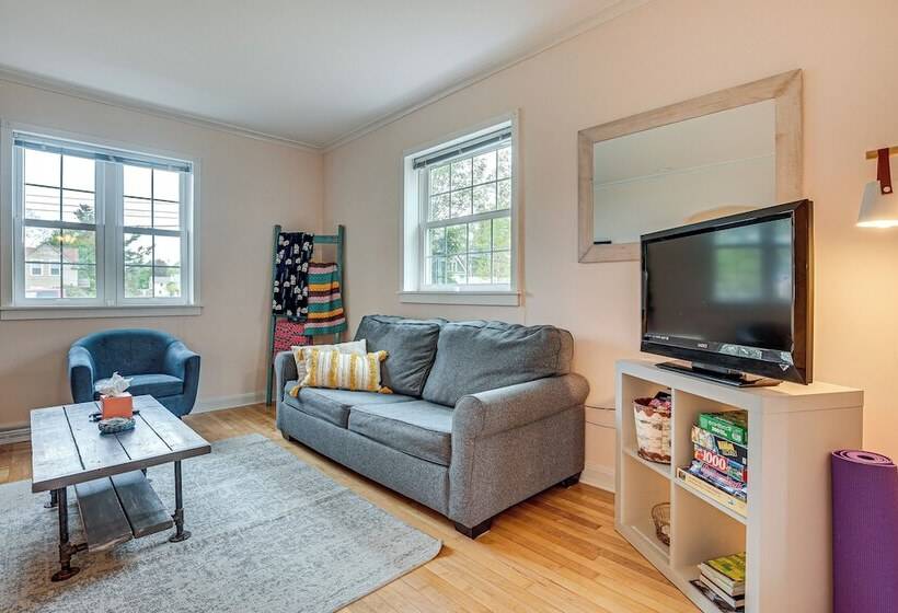 Ontonagon Home W/ Fire Pit   Steps To Beach!