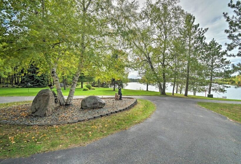 Spacious Lakefront Home W/ Patio & Boat Dock!
