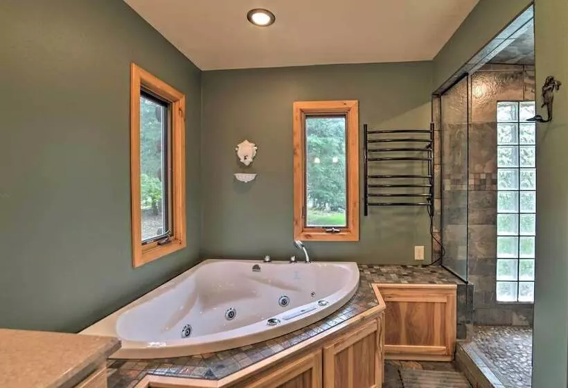 Spacious Lakefront Home W/ Patio & Boat Dock!