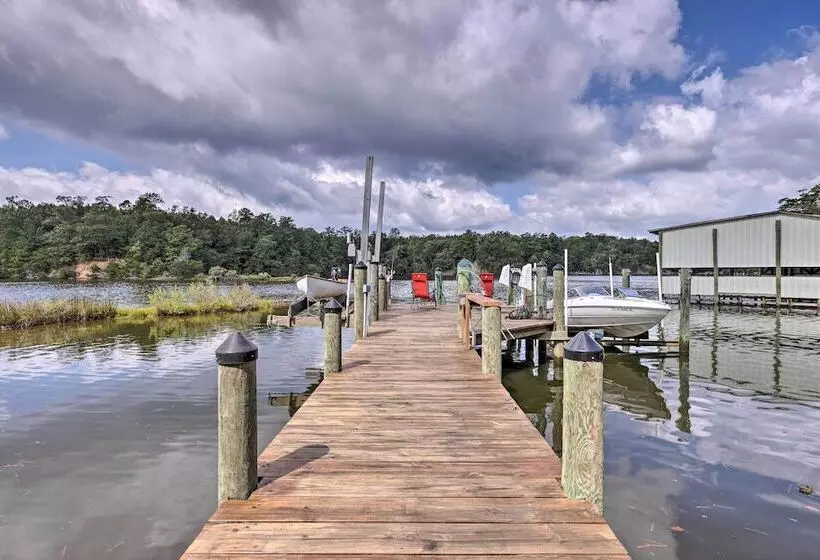 Waterfront Lancaster House W/ Grill & Dock Access!