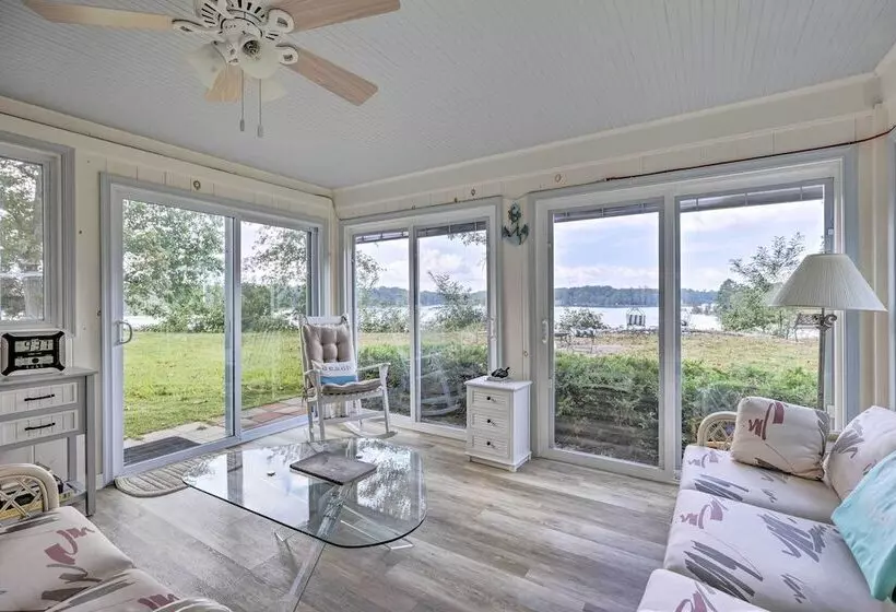 Waterfront Lancaster House W/ Grill & Dock Access!