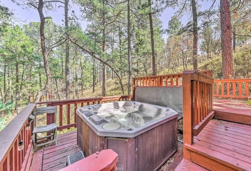 Dog Friendly Alto Escape W/ Hot Tub + Foosball!