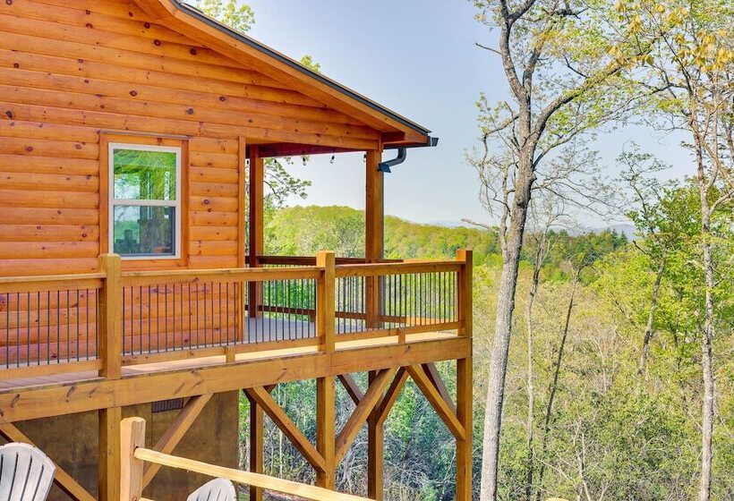 Beautiful Murphy Cabin W/ Mountain View & Fire Pit
