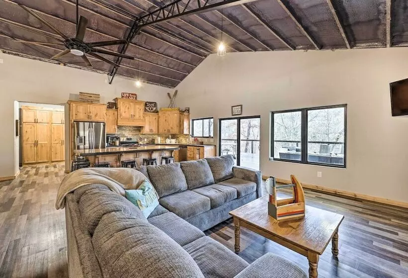 Beaver Lake Home On 3 Acres W/ Lake Access!