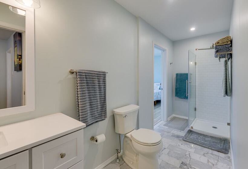 Brigantine Beach Home W/ Outdoor Shower & Grill!