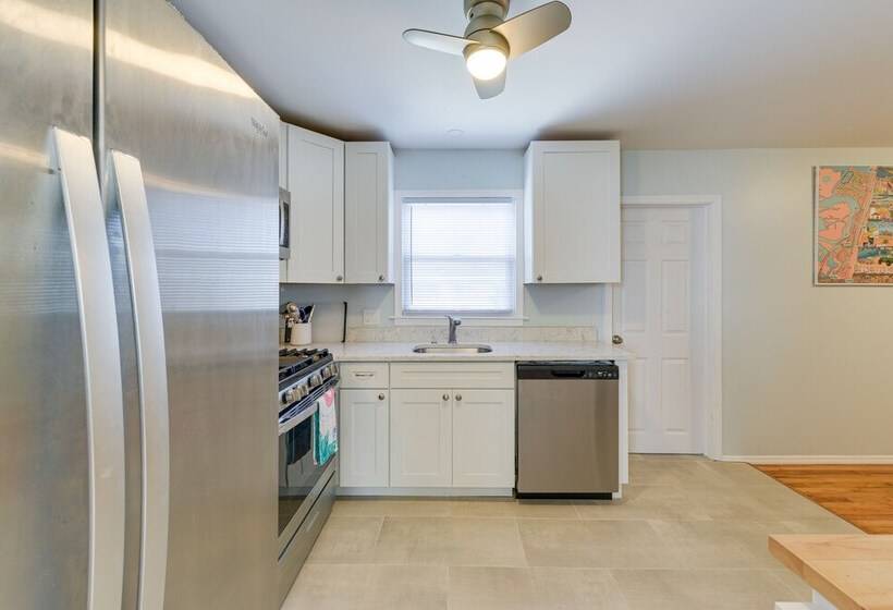 Brigantine Beach Home W/ Outdoor Shower & Grill!