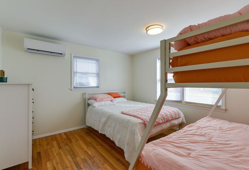 Brigantine Beach Home W/ Outdoor Shower & Grill!