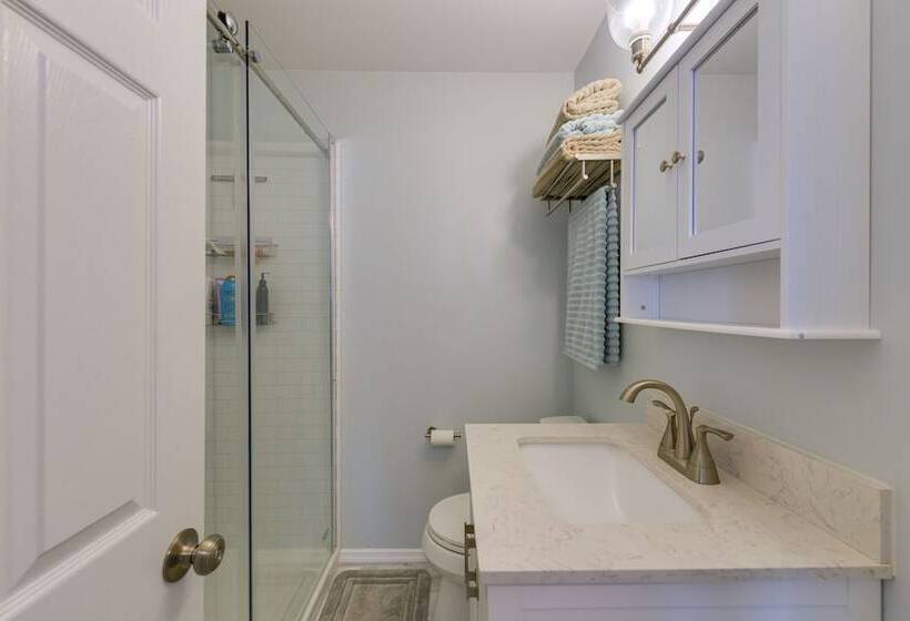 Brigantine Beach Home W/ Outdoor Shower & Grill!