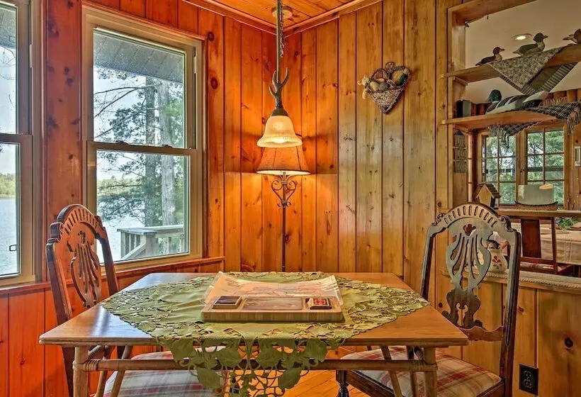 Cozy Lakefront Cabin W/ Indoor Gas Fireplace!