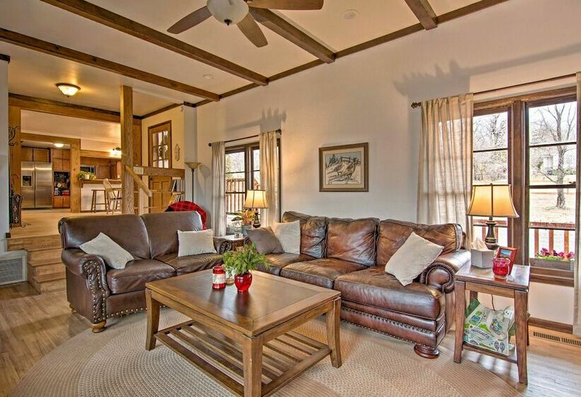 Cozy Sand Springs Homemins To Keystone+tulsa