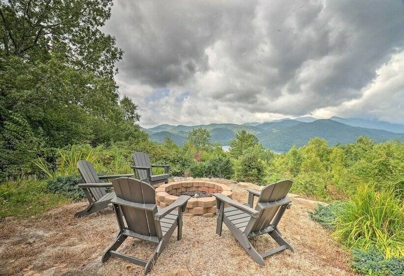 Family Retreat Cabin W/ Summit, Lake Views, Deck!