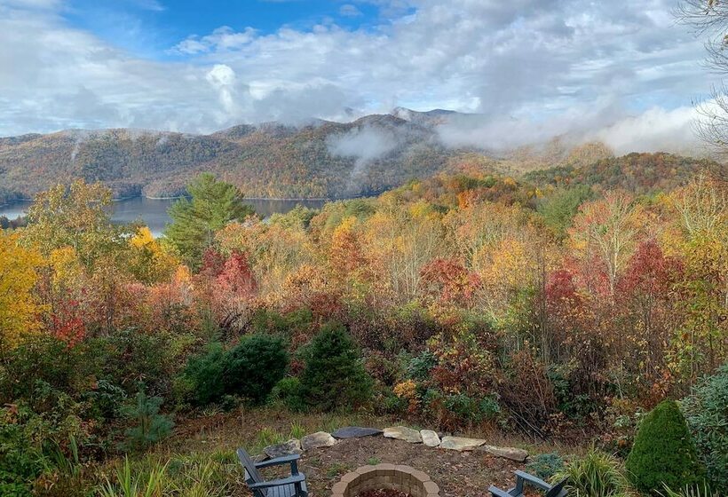 Family Retreat Cabin W/ Summit, Lake Views, Deck!