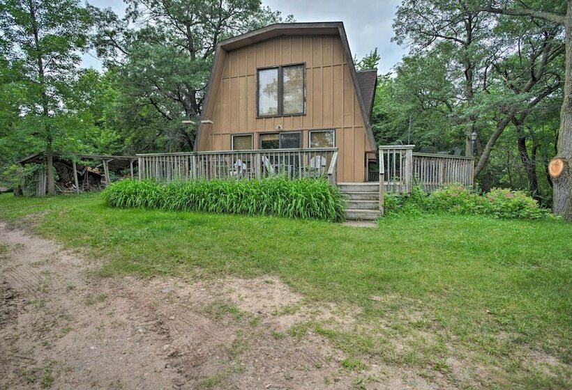 Lakeview 10 Acre Kimball Cabin W/ Private Beach!