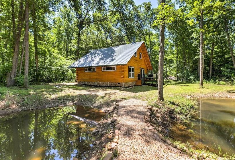Lyndhurst Cabin On Farm W/ Pond & Stocked Stream!
