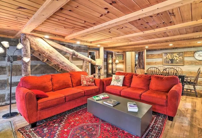 Mars Hill Ski Resort Cabin: 20 Miles To Asheville!