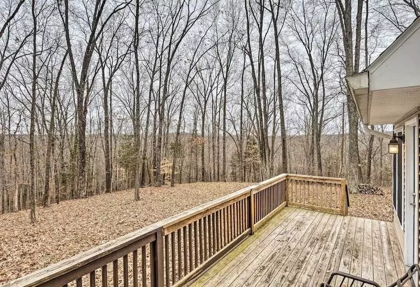 Serene Bloomington Home: Deck & Forest Views