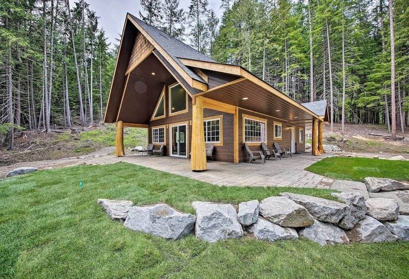 Spacious Cabin By Priest Lake & Elkins Resort