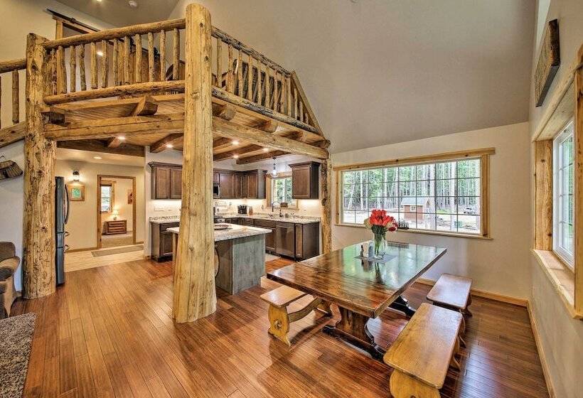 Spacious Cabin By Priest Lake & Elkins Resort
