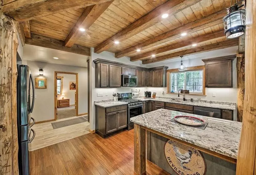Spacious Cabin By Priest Lake & Elkins Resort