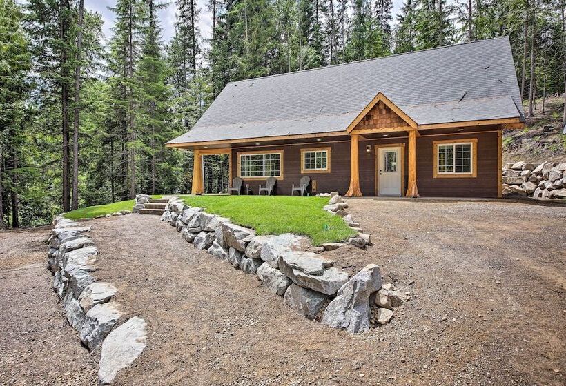 Spacious Cabin By Priest Lake & Elkins Resort