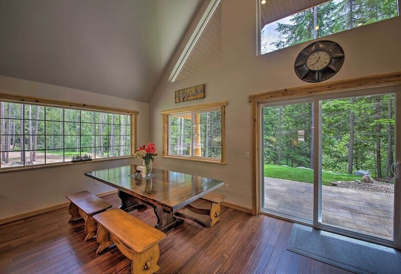 Spacious Cabin By Priest Lake & Elkins Resort