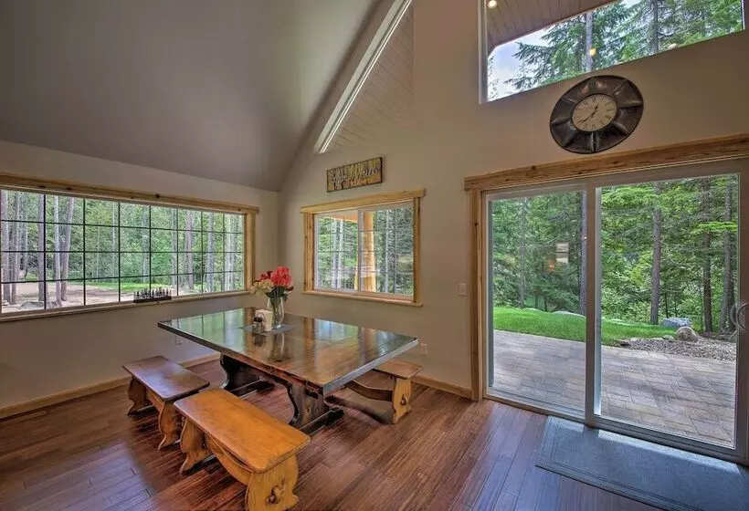 Spacious Cabin By Priest Lake & Elkins Resort