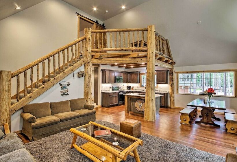 Spacious Cabin By Priest Lake & Elkins Resort