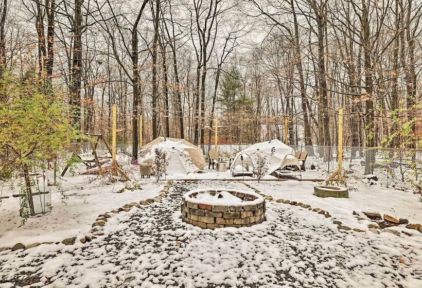 Spacious Long Pond Home: Game Room + Hot Tub!