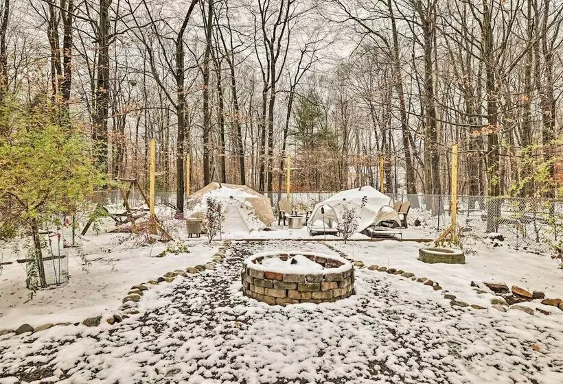 Spacious Long Pond Home: Game Room + Hot Tub!