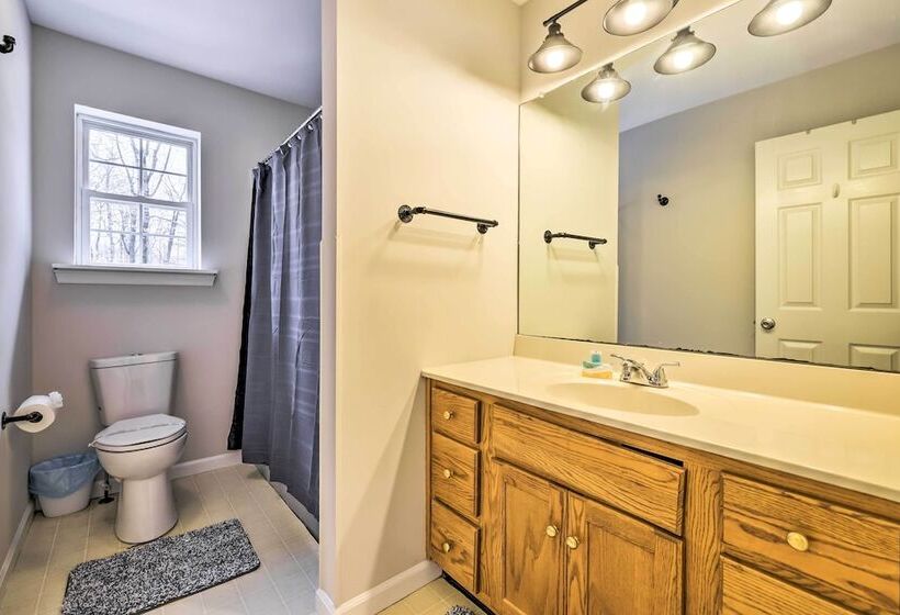 Spacious Long Pond Home: Game Room + Hot Tub!