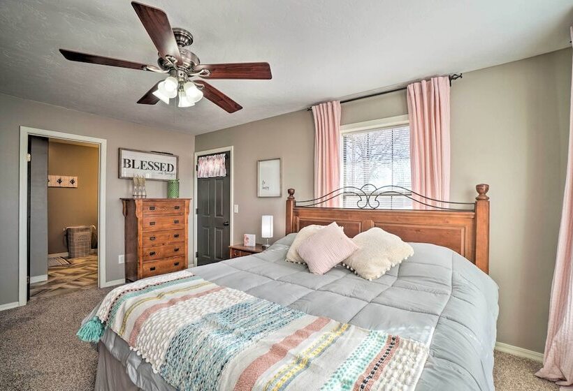 Spacious Omaha House W/ Deck & Mountain Views!