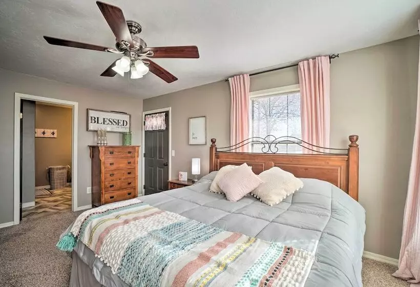 Spacious Omaha House W/ Deck & Mountain Views!