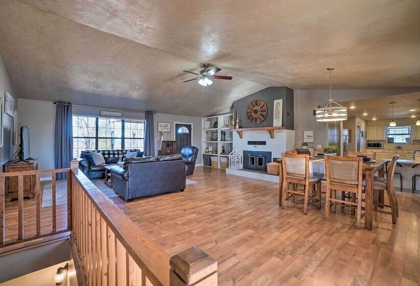 Spacious Omaha House W/ Deck & Mountain Views!