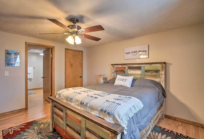 Spacious Omaha House W/ Deck & Mountain Views!