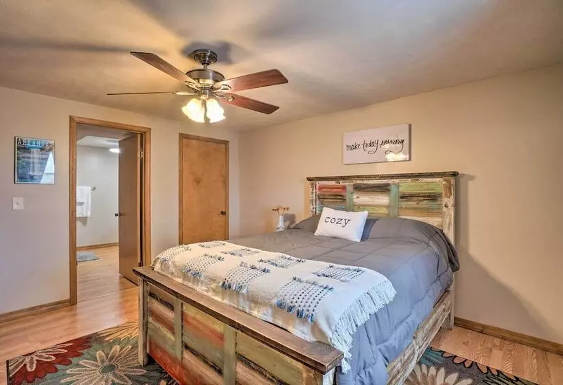 Spacious Omaha House W/ Deck & Mountain Views!