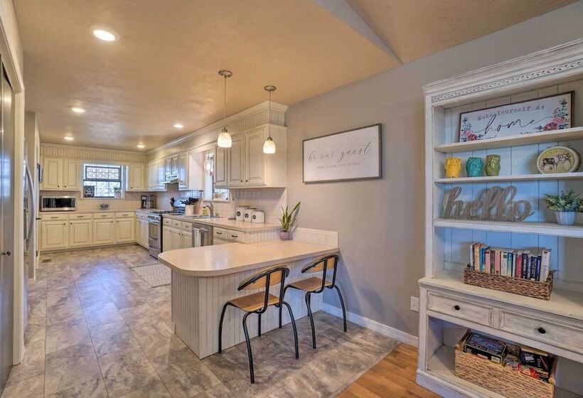 Spacious Omaha House W/ Deck & Mountain Views!